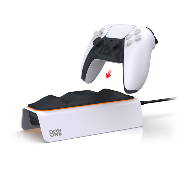 DON ONE - P5010 WHITE - PS5 CONTROLLER CHARGER STATION 4