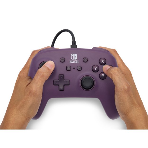 PowerA - Enhanced Wired Controller for Nintendo Switch - Galaxy Purple 3