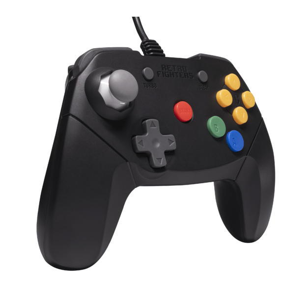 Retro-Fighters - Brawler64 Wired Controller - Black 1