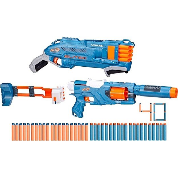NERF - Elite 2.0 Double Defence Pack and Darts Set (F5033)