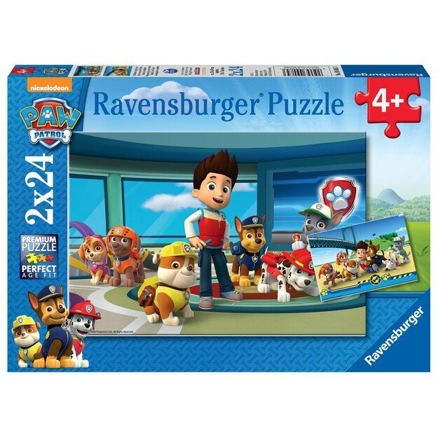 Ravensburger - Paw Patrol Helpful Good Noses 2x24p - 09085