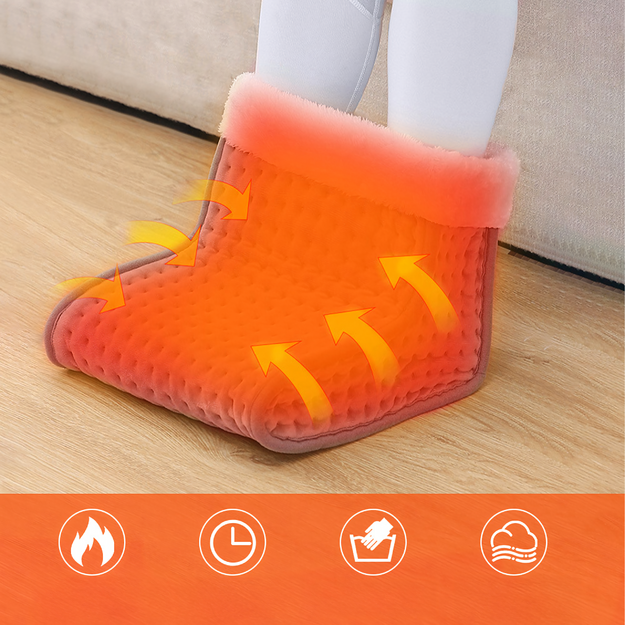 Elektriskais kāju sildītājs ar tālvadības pulti, 9 mīkstie līmeņi