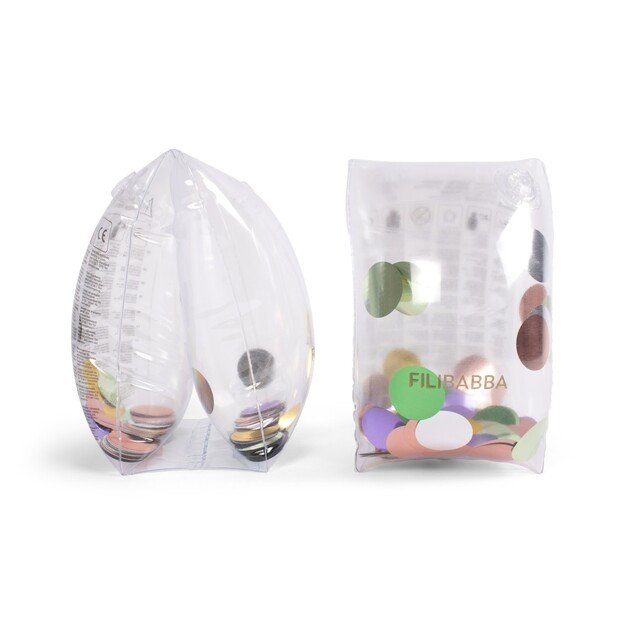 Filibabba - Swim wings Alfie - Rainbow Confetti - (FI-03010)
