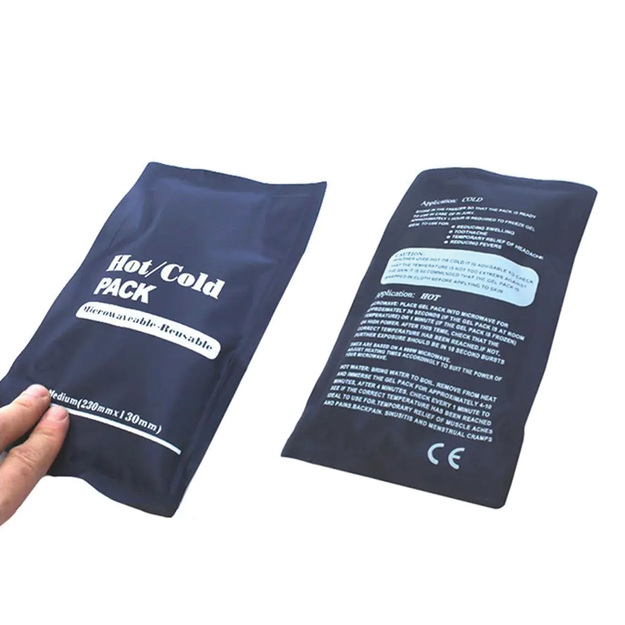 Silta, auksta, atdzesējoša želejas komprese 13x23 cm