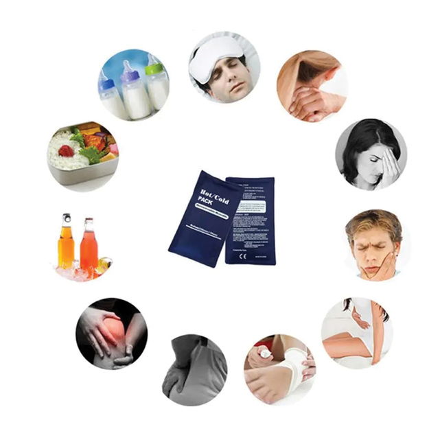 Silta, auksta, atdzesējoša želejas komprese 13x23 cm