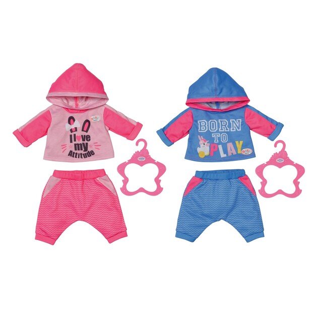 BABY born - Jogging Suits 2 assorted 43cm (830109)
