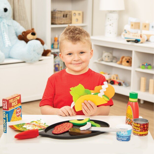 Melissa & Doug - Fill & Fold Taco & Tortilla Set (19370)
