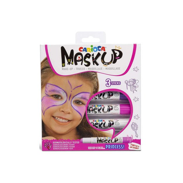 Carioca - Mask Up - Make-up Sticks - Princess (3 pcs) (809491)