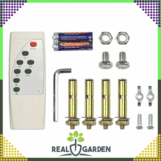 Dārza saules lampa ar stabu, jaudīgs 50 W ielas panelis, 100 gaismas diodes