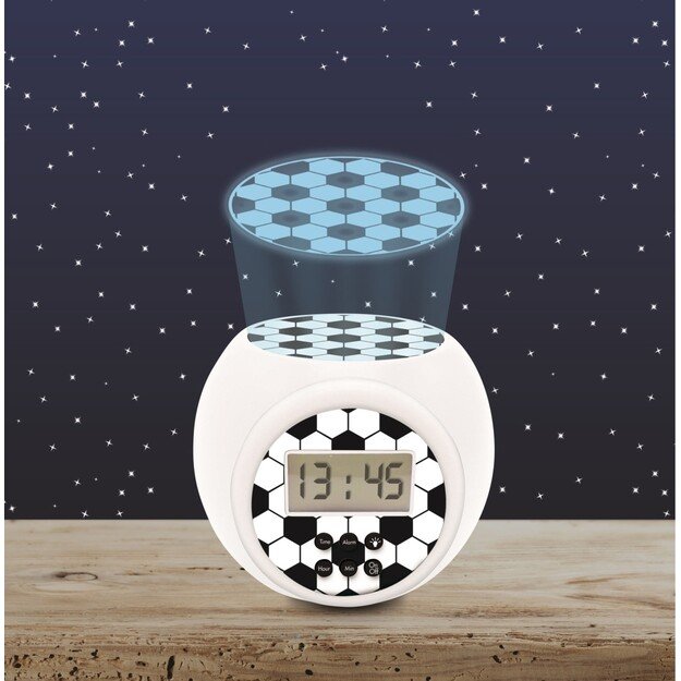 Lexibook - Projector Alarm Clock Football with Timer (RL977FO)