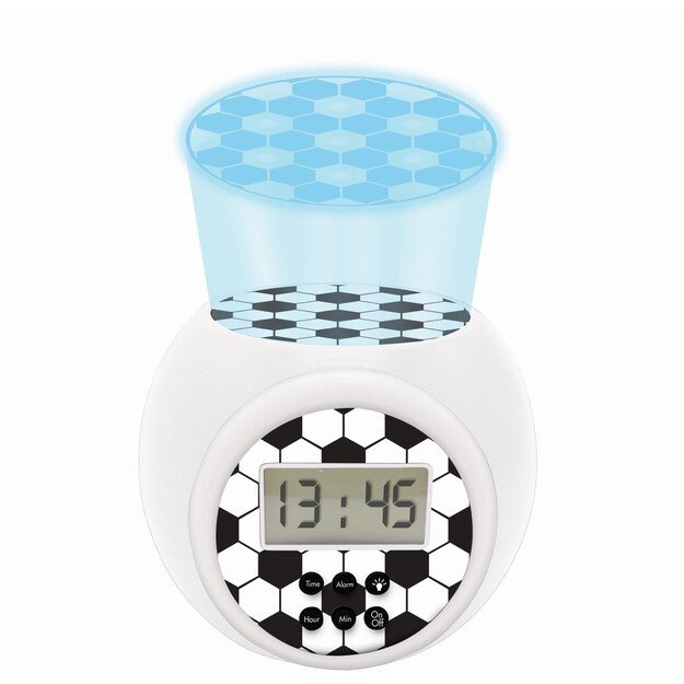 Lexibook - Projector Alarm Clock Football with Timer (RL977FO)