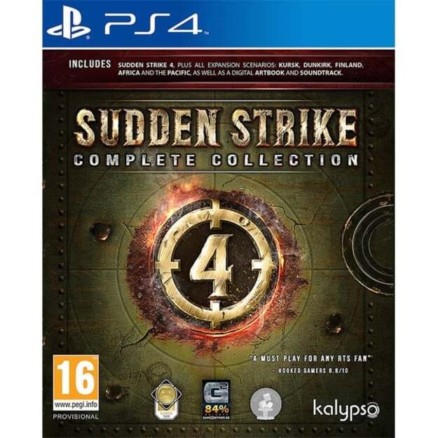Sudden Strike 4: Complete Collection

  - PlayStation 4