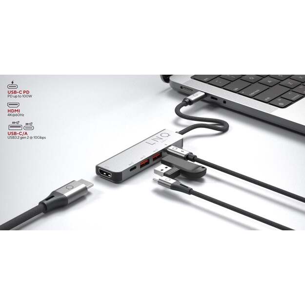 LINQ - 5in1 PRO USB-C Multiport Hub