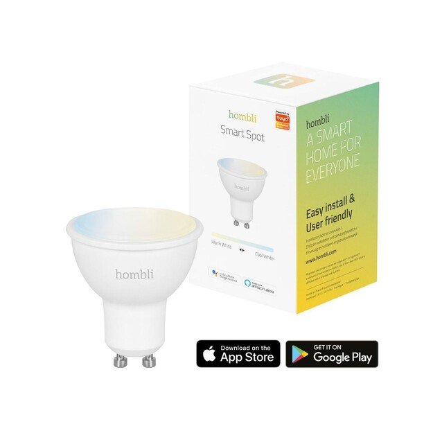 Hombli - Smart Spot GU10 CCT 4,5W Dimmable 1