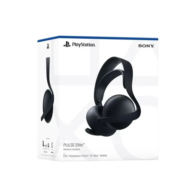 Sony Playstation 5 PULSE Elite Wireless Headset, Black