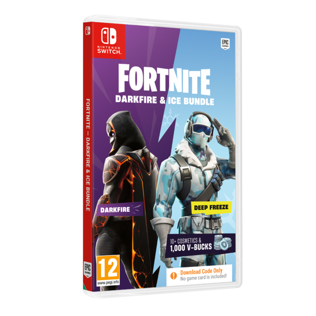 Fortnite Darkfire and Ice Bundle (Code in a Box) - Nintendo Switch