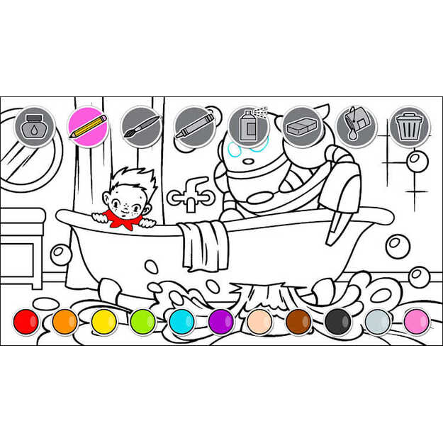 Comic Coloring Book Complete Edition 