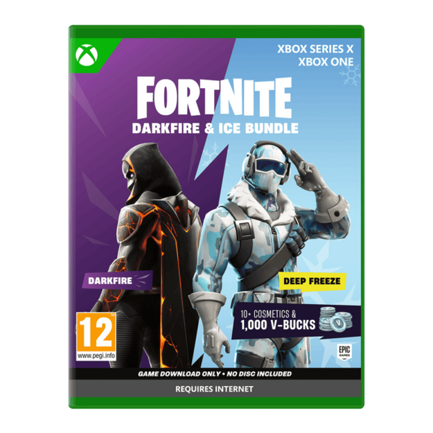 Fortnite Darkfire and Ice Bundle (Code in a Box)