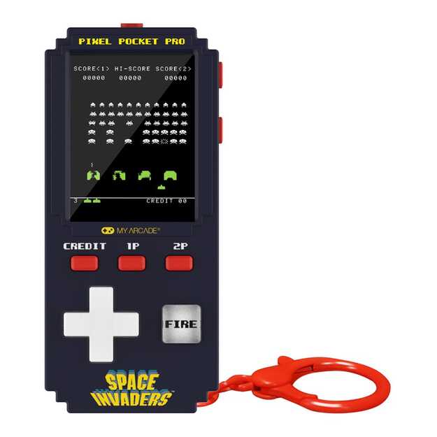 My Arcade - Space Invaders Portable Gaming System (Pixel Pocket Pro)