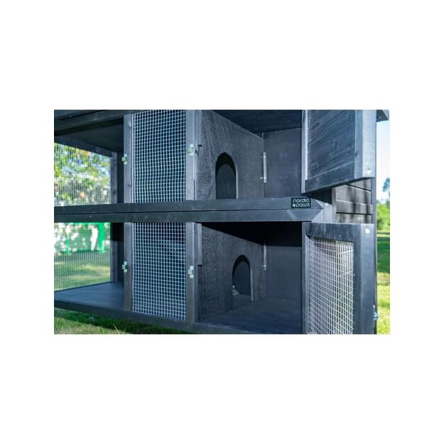 Nordic paws - Rabbit Cage outdoors   - XXL - 152 x 63 x 100cm