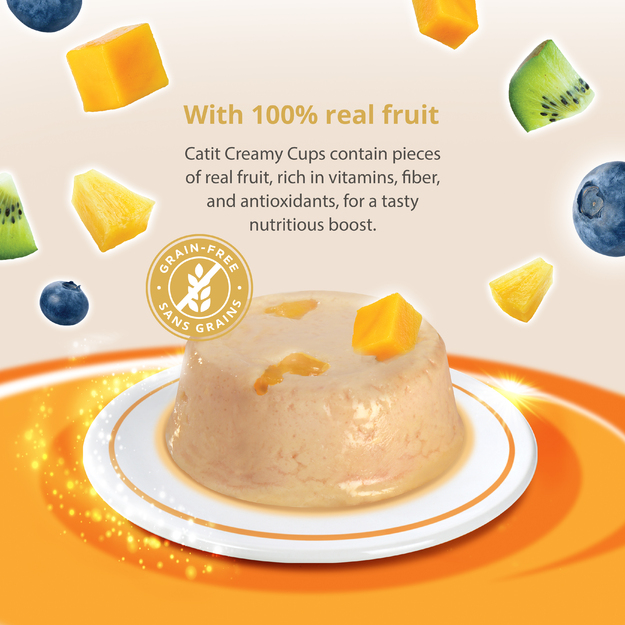 Catit - Creamy Cups Mousse Mix Pack - 4x25g