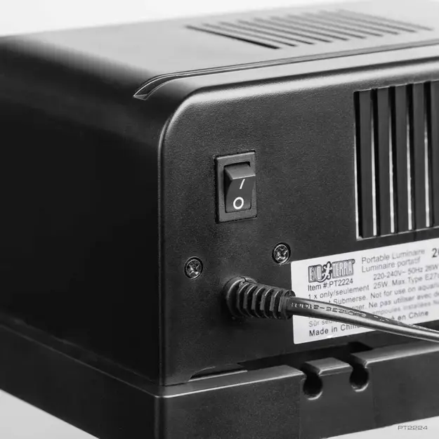 Exoterra - RAMP EXOTERRA Compact Top for 1 bulb Nano - 20 x 15 x 9 cm