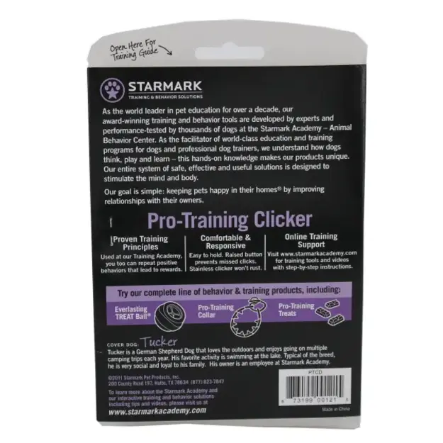 Starmark - Pro-Training Clicker Deluxe - Black