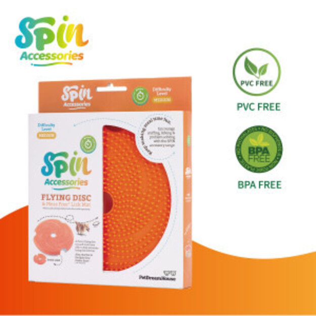 SPIN - Lick Flying Disc - Orange