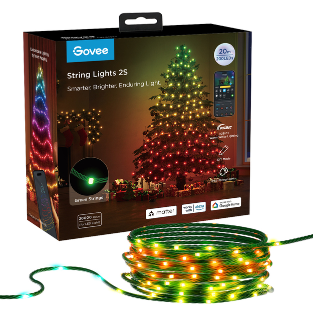 zzGovee - Christmas String Lights 2 - 20M