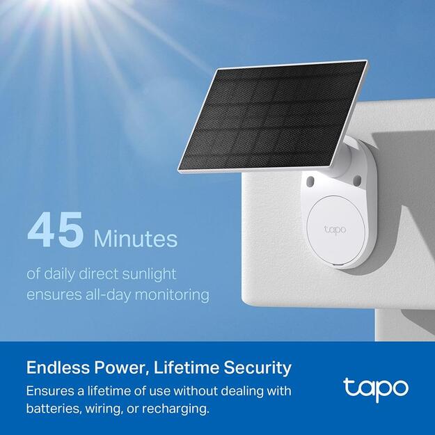 TP-Link - Tapo C410 KIT Solar-Powered Security Camera Kit