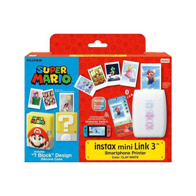 Fuji - Instax Mini Link 3 Super Mario edt.