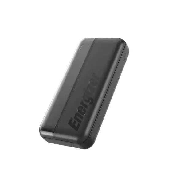 Energizer - 20K Power Bank with dual USB-C and USB-A ports - 20000mAh - Black