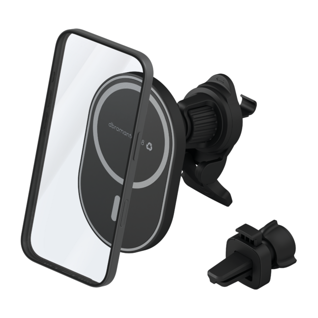 dbramante1928 - Re-charge - Car Holder - MagSafe - Black