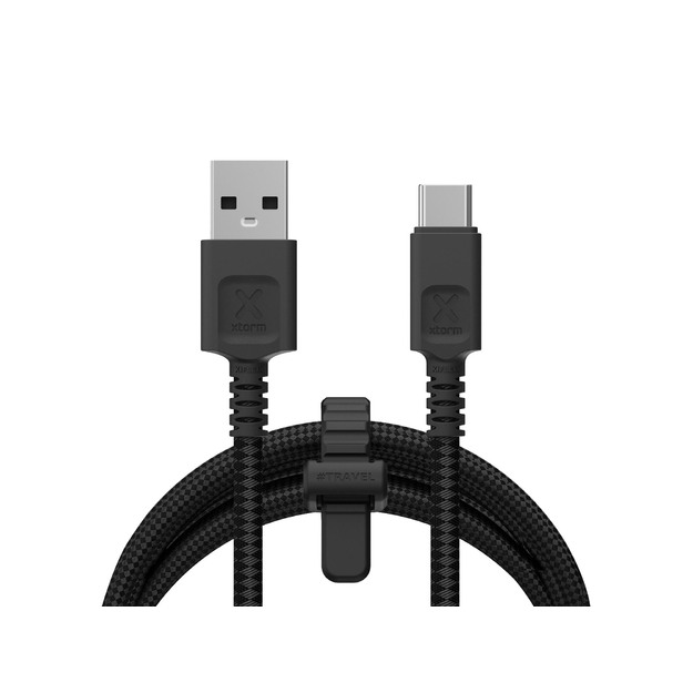 Xtorm - Next Gen USB-A / USB-C Cable - Black - 1.5m