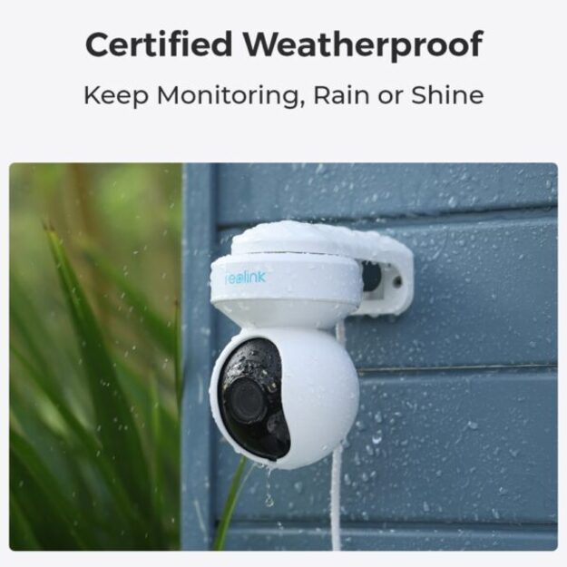 Reolink – E1 Outdoor (E540) Smart PTZ Wi-Fi Camera – White