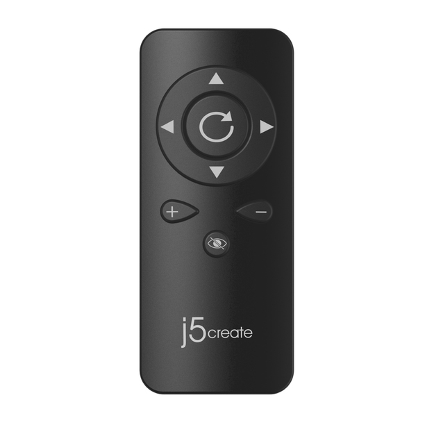 J5create - USB 4K Ultra HD Webcam 5x Digital Zoom RC