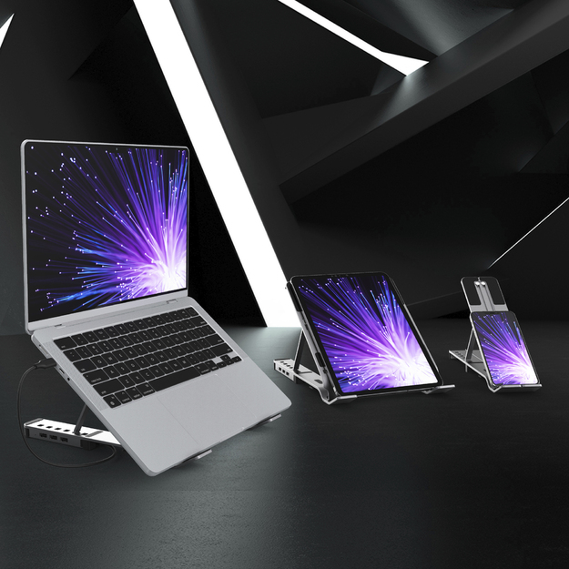 J5create - Laptop Stand With USB 4-Port Hub