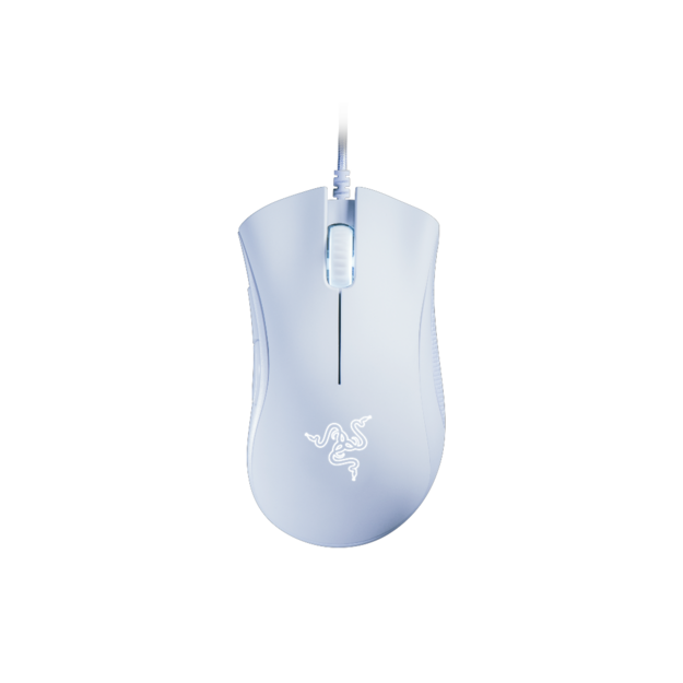 Razer - Deathadder Essential Gaming Mouse - White
