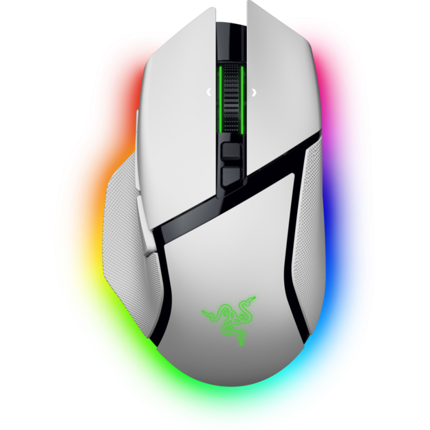 Razer - Basilisk V3 Pro 35K Ergonomic Gaming Mouse - White