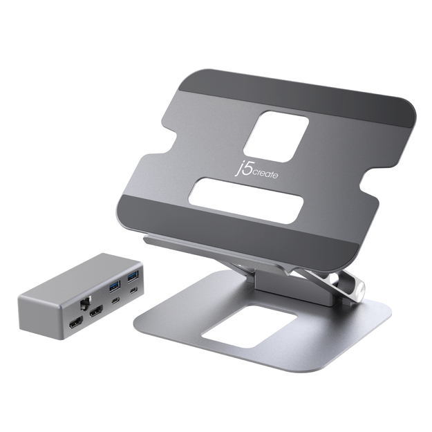 J5create - Multi-Angle Dual 4K Docking Stand