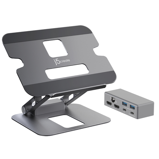 J5create - Multi-Angle Dual 4K Docking Stand