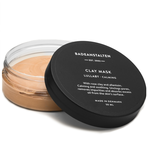 Badeanstalten - Clay Mask Lullaby - Rose - 50 ml