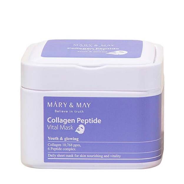 Mary&May - Collagen Peptide Vital Mask - 30 pcs