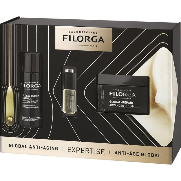 Filorga - Global-Repair Advanced Cream 50 ml + Global-Repair Essence 50 ml + Global-Repair Advanced Elixir 5 ml - Giftset