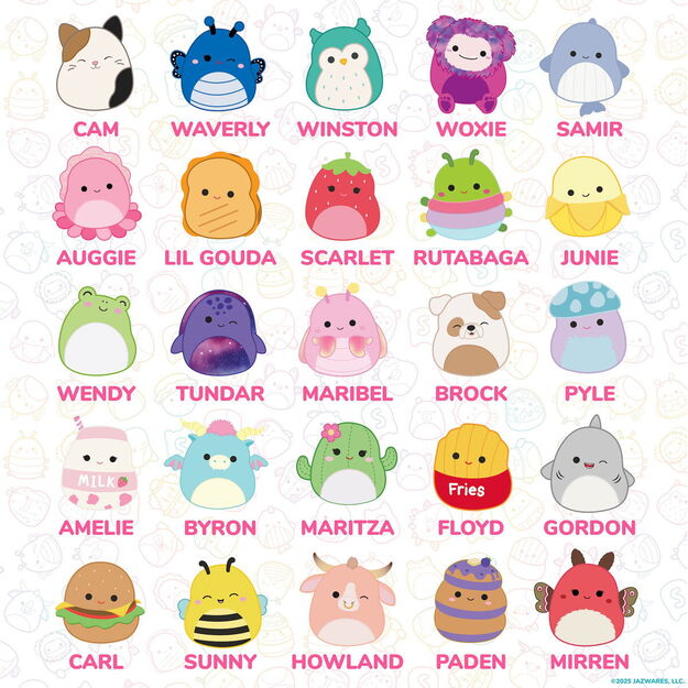 Squishmallows - Eraser Set 25 Pcs (333-231675)