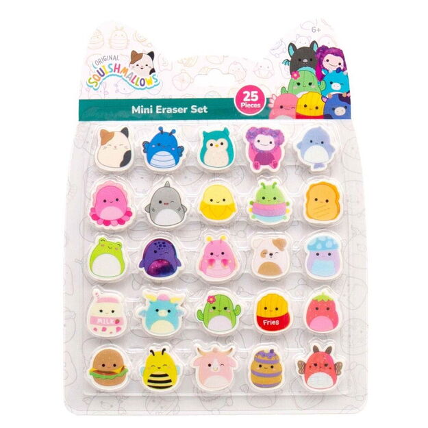 Squishmallows - Eraser Set 25 Pcs (333-231675)