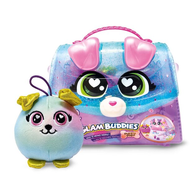 Glam Buddies - Puppy Pups Purse Series 2, CDU, Asst (30653)