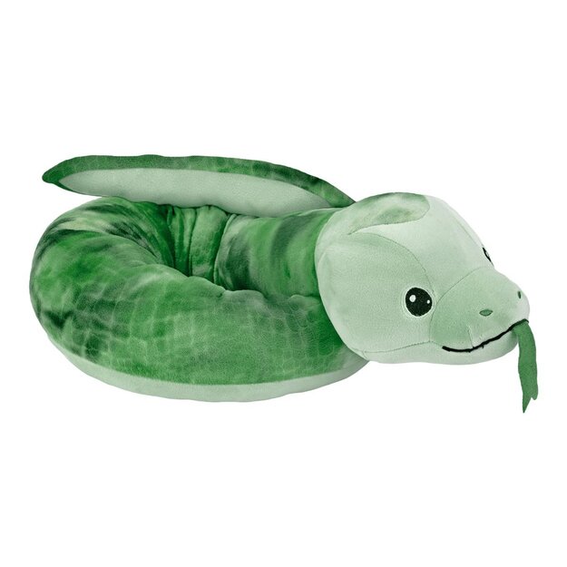 Wild Republic - Plush Toy Squishy Snakes 132 cm Green (808251)