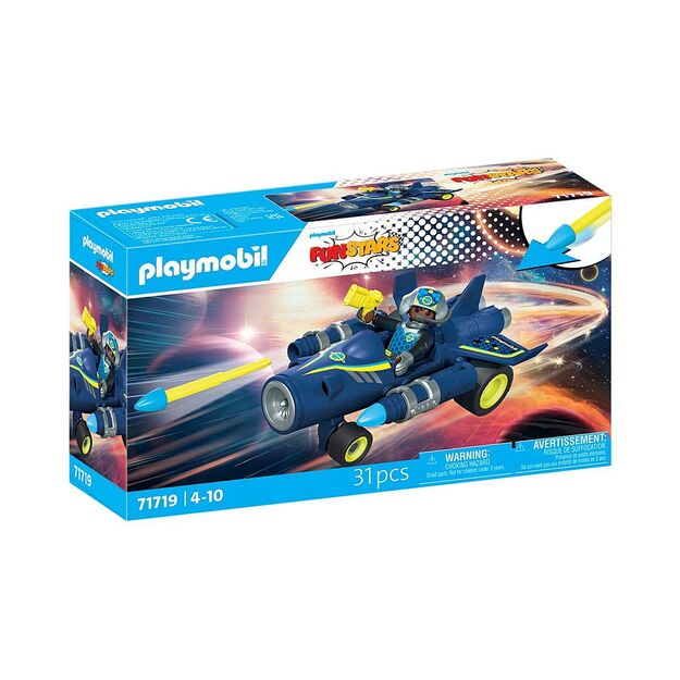 PLAYMOBIL - Funstars: Racing Space Jet (71719)