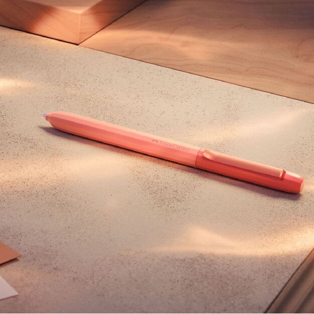 Faber-Castell - Avori Ballpoint Pen – Large-Capacity XB Blue Refill (Inner Fire)